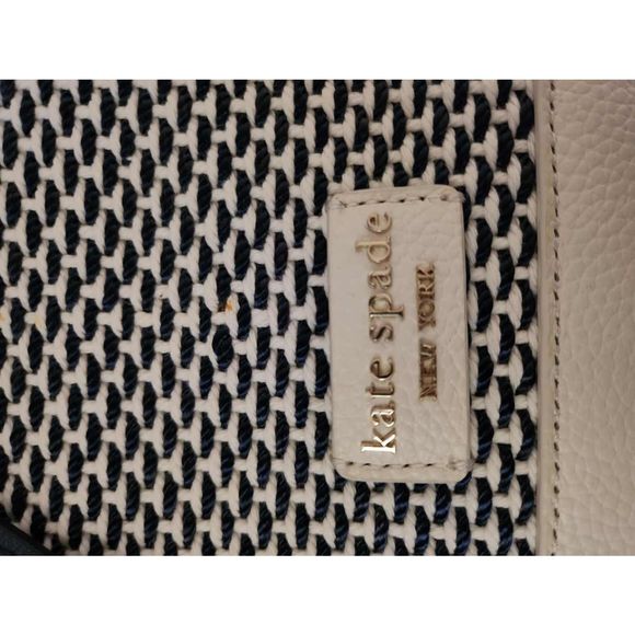 Kate Spade Blue and White Bucket Bag - Picture 6 of 8
